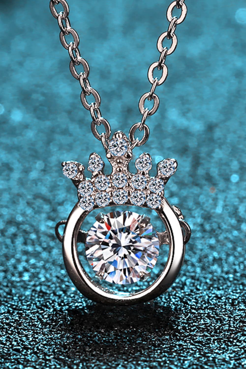 Moissanite 925 Sterling Silver Necklace